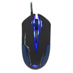 E-blue Auroza Mysz przewodowa, czarna, 3500DPI