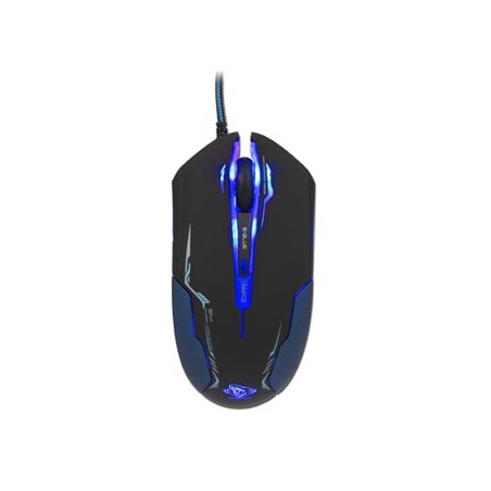 E-blue Auroza Mysz przewodowa, czarna, 3500DPI