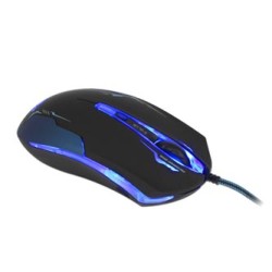 E-blue Auroza Mysz przewodowa, czarna, 3500DPI