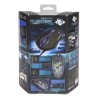 E-blue Auroza Mysz przewodowa, czarna, 3500DPI