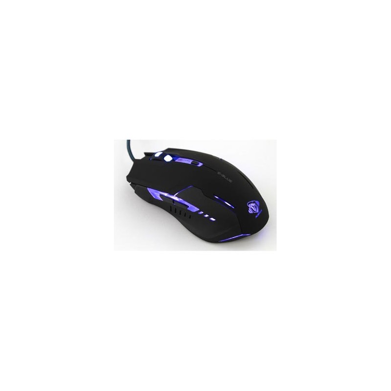 E-blue Auroza G Mysz przewodowa, czarna, 3000DPI