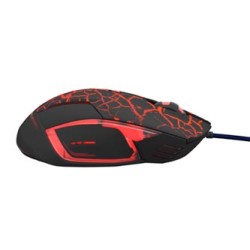 E-blue Mazer Pro Mysz przewodowa, czarno-czerwona, 2500DPI