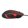 E-blue Mazer Pro Mysz przewodowa, czarno-czerwona, 2500DPI