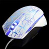 E-blue Mazer Pro Mysz przewodowa, biało-niebieska, 2500DPI, e-box