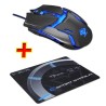 E-blue Auroza Type IM Mysz przewodowa USB, czarna, 4000DPI