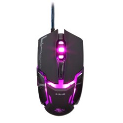 E-blue Auroza Type IM Mysz przewodowa USB, czarna, 4000DPI