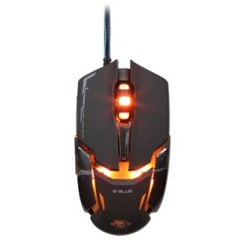 E-blue Auroza Type IM Mysz przewodowa USB, czarna, 4000DPI