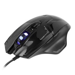 E-blue Mazer Mysz przewodowa, czarna, 2500DPI