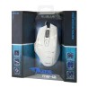 E-blue Mazer Mysz przewodowa, biała, 2500DPI