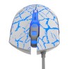 E-blue Cobra Mysz przewodowa, biało-niebieska, 2500DPI, e-box