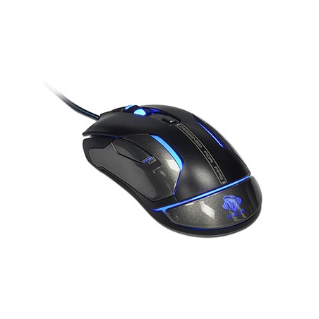 E-blue Auroza FPS Mysz przewodowa, czarna, 8200DPI