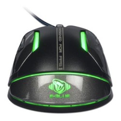 E-blue Auroza FPS Mysz przewodowa, czarna, 8200DPI