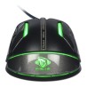 E-blue Auroza FPS Mysz przewodowa, czarna, 8200DPI