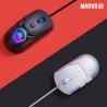 Marvo FIT LITE G1 Mysz przewodowa, szara, 12000DPI