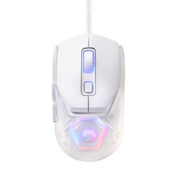 Marvo FIT LITE G1 Mysz przewodowa, biała, 12000DPI, + Prezent