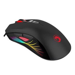 Marvo M519 Mysz przewodowa, czarna, 12000DPI
