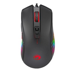 Marvo M519 Mysz przewodowa, czarna, 12000DPI