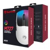 Marvo M727 Mysz przewodowa, biała, 12000DPI