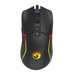 Marvo M655 Mysz przewodowa, czarna, 12000DPI