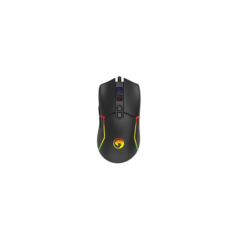 Marvo M655 Mysz przewodowa, czarna, 12000DPI