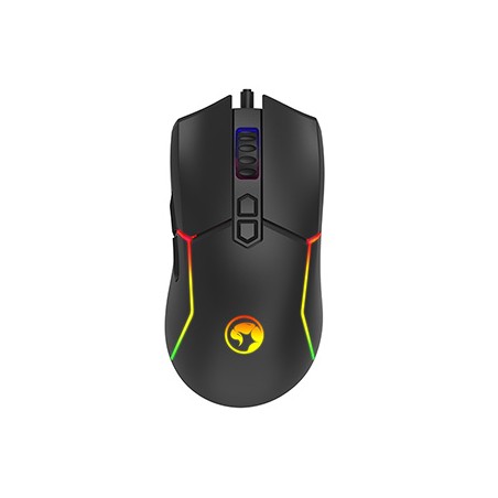Marvo M655 Mysz przewodowa, czarna, 12000DPI