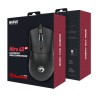 Marvo Niro 40 Black Mysz przewodowa, czarna, 12000DPI