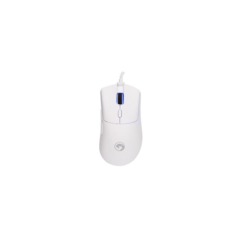 Marvo Niro 40 White Mysz przewodowa, biała, 12000DPI