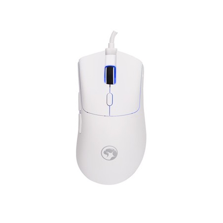 Marvo Niro 40 White Mysz przewodowa, biała, 12000DPI