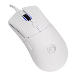 Marvo Niro 40 White Mysz przewodowa, biała, 12000DPI