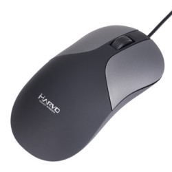 Marvo DMS002GY Mysz przewodowa, szara, 1200DPI