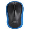 Marvo DWM100BL Mysz bezprzewodowa, czarno-niebieski, 1000DPI