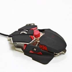 Red Fighter M1 Mysz przewodowa, czarna, 4000DPI