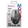 Defender FEAM MM-296 Mysz bezprzewodowa, czarno-szara, 1600DPI