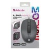 Defender Alpha MB-507 Mysz przewodowa, czarna, 1000DPI