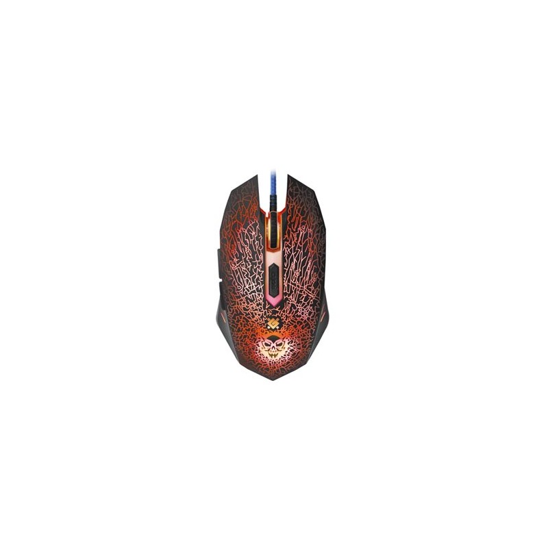 Defender Shock GM-110L Mysz przewodowa, czarna, 3200DPI