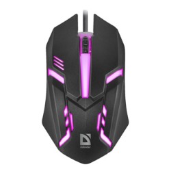Defender Cyber MB-560L Mysz przewodowa, czarna, 1200DPI