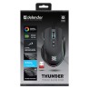 Defender THUNDER GM-213 Mysz bezprzewodowa, czarna, 1600DPI