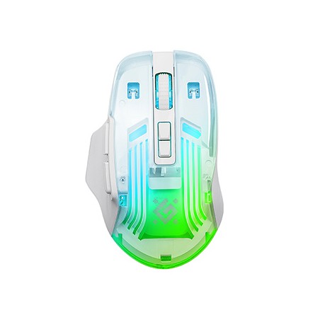 Defender ASTRO ELITE GM-056 Mysz bezprzewodowa, przezroczysta, 3200DPI
