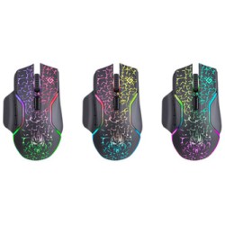 Defender Oneshot GM-067 LED Mysz bezprzewodowa, czarna, 3200DPI