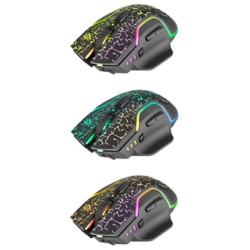 Defender Oneshot GM-067 LED Mysz bezprzewodowa, czarna, 3200DPI