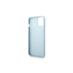 Guess nakładka do iPhone 13 Pro / 13 6,1&quot GUHCP13LPS4MB niebieska Saffiano 4G Small Metal Logo