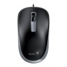 Genius DX-125S Mysz przewodowa, czarno-szara, 1200DPI