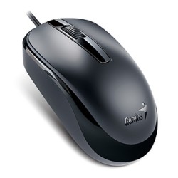 Genius DX-120 Mysz przewodowa, czarna, 1200DPI, USB-C