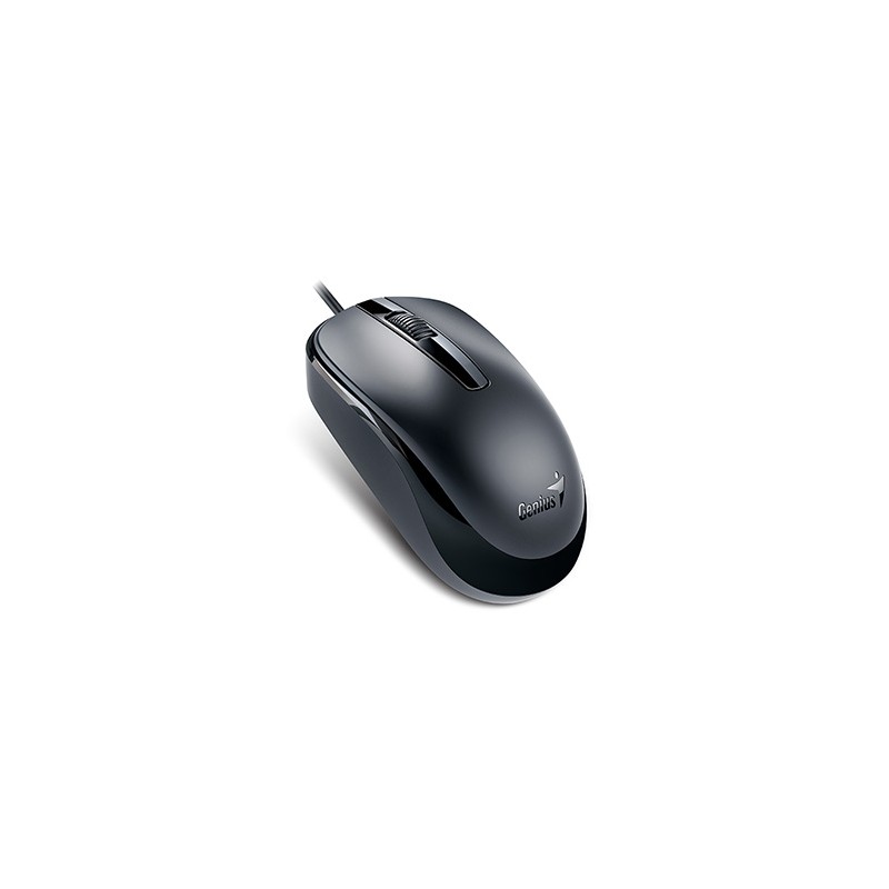 Genius DX-120 Mysz przewodowa, czarna, 1200DPI, USB-C