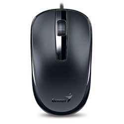 Genius DX-120 Mysz przewodowa, czarna, 1200DPI, USB-C