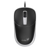 Genius DX-123 Mysz przewodowa, czarno-szara, 1200DPI