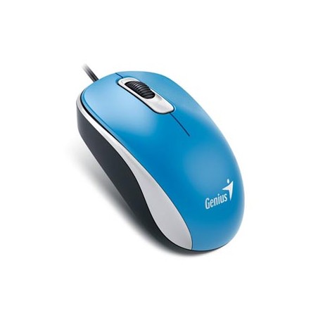 Genius DX-110 Mysz przewodowa, niebieska, 1000DPI