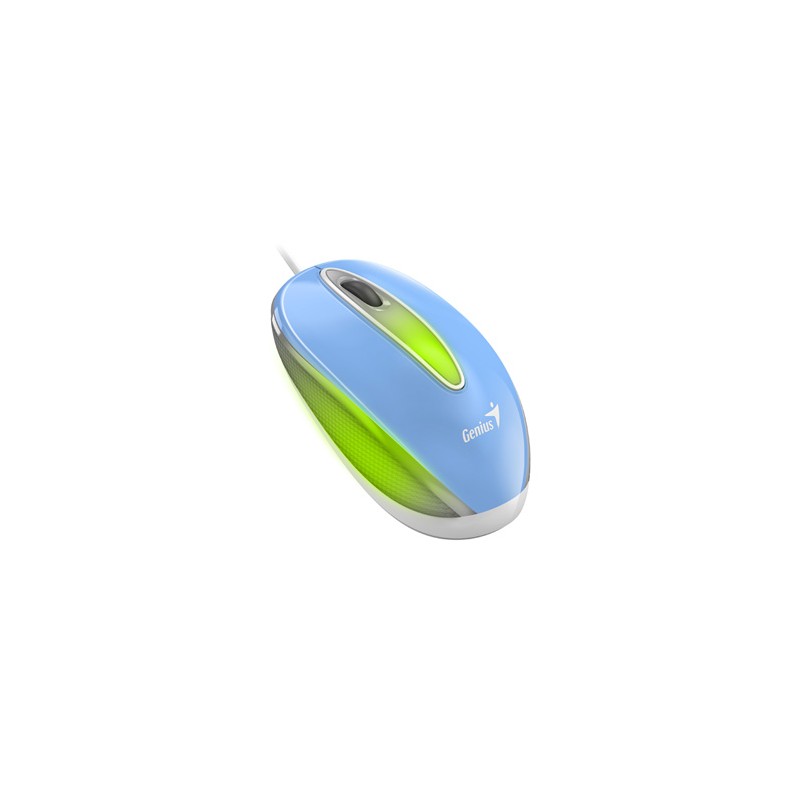 Genius DX-Mini Mysz przewodowa, niebieska, 1000DPI