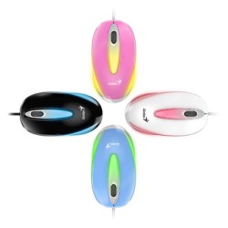 Genius DX-Mini Mysz przewodowa, niebieska, 1000DPI