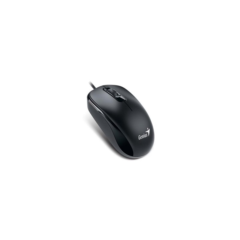 Genius DX-110 Mysz przewodowa, czarna, 1000DPI, PS2